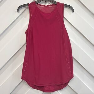 Lululemon Sculpt Tank Top In Burgundy
